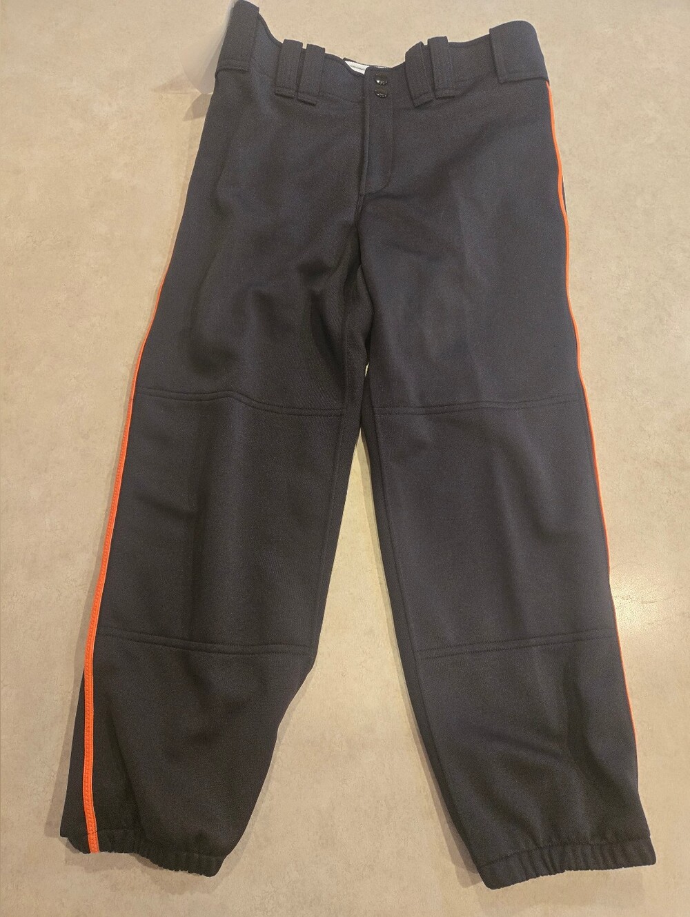 Mizuno Women's Small Black/Orange Softball Pants